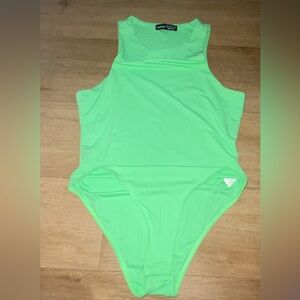 SHEIN Vibrant Lime Green Top